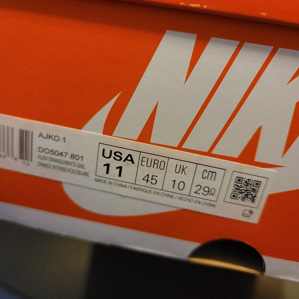 Nike jordan 1 canvas